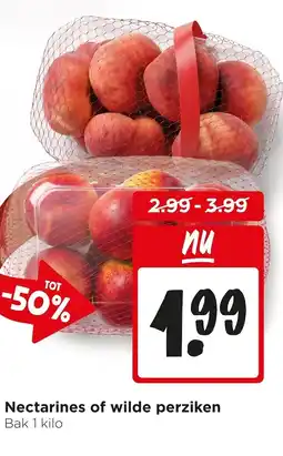 Jumbo Nectarines of wilde perziken aanbieding