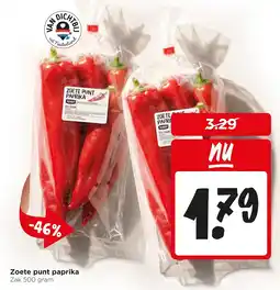 Jumbo Zoete punt paprika aanbieding