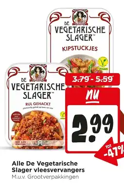 Jumbo Alle de vegetarische slager vleesvervangers aanbieding