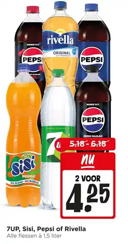 Jumbo 7UP, Sisi, Pepsi of Rivella aanbieding