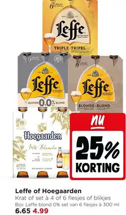 Jumbo Leffe of hoegaarden aanbieding