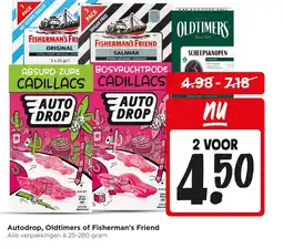 Jumbo Autodrop, oldtimers of fisherman's friend aanbieding
