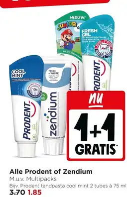Jumbo Alle prodent of zendium aanbieding