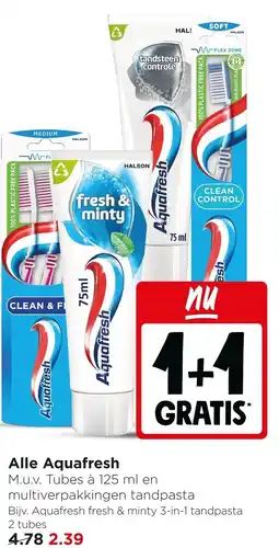 Jumbo Alle aquafresh aanbieding