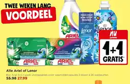 Jumbo Alle ariel of lenor aanbieding