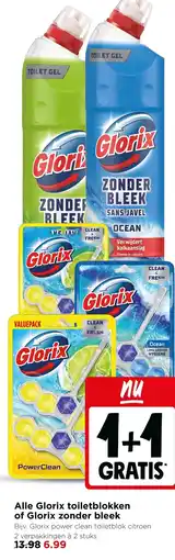 Jumbo Alle glorix toiletblokken of glorix zonder bleek aanbieding