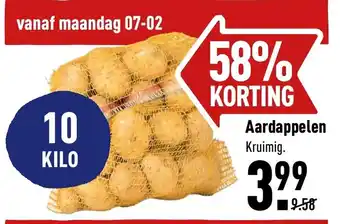 ALDI Aardappelen aanbieding