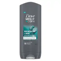 Trekpleister Dove Men+Care Eucalyptus + Mint Douchegel aanbieding