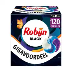 Kruidvat Robijn Black Velvet 3-In-1 Wasmiddelcapsules aanbieding