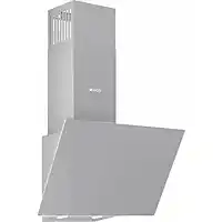 Bol.com Wiggo WE-E513G(G) - Schuine Afzuigkap - 50 cm - Grijs Glas - LED verlichting - Touch Control aanbieding