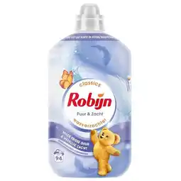 Trekpleister Robijn Classics Puur & Zacht Wasverzachter aanbieding