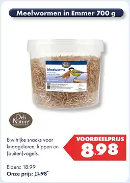 Huisdier Voordeelshop Meelwormen in emmer aanbieding