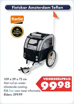 Huisdier Voordeelshop Fietskar amsterdam teflon aanbieding