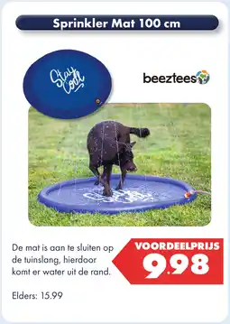 Huisdier Voordeelshop Sprinkler mat aanbieding