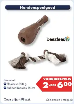 Huisdier Voordeelshop Hondenspeelgoed aanbieding