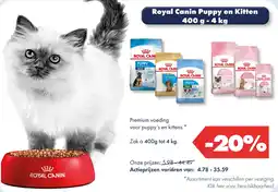 Huisdier Voordeelshop Royal canin puppy en kitten aanbieding