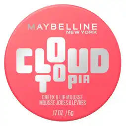 Kruidvat Maybelline New York Cloudtopia Moonlit Rose Cheek & Lip Mousse aanbieding