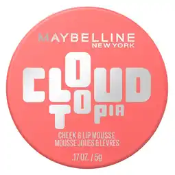 Kruidvat Maybelline New York Cloudtopia Dreamy Dawn Cheek & Lip Mousse aanbieding