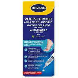 Kruidvat Dr. Scholl's Voetschimmel 4-in-1 Gelbehandeling aanbieding