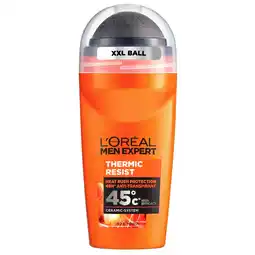 Kruidvat L'Oréal Paris Men Expert Thermic Resist Deodorant Roller aanbieding