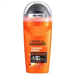 Kruidvat L'Oréal Paris Men Expert Thermic Resist Deodorant Roller aanbieding