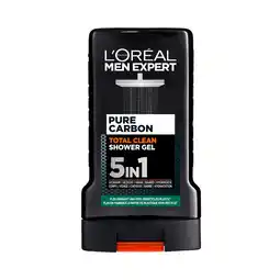 Kruidvat L'Oréal Paris Men Expert Pure Carbon Total Clean 5-in-1 Showergel aanbieding