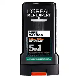 Kruidvat L'Oréal Paris Men Expert Pure Carbon Total Clean 5-in-1 Showergel aanbieding