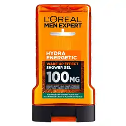 Kruidvat L'Oréal Paris Men Expert Hydra Energetic Wake Up Effect Showergel aanbieding