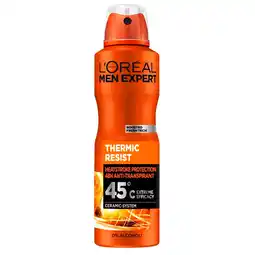 Kruidvat L'Oréal Paris Men Expert Thermic Resist Deodorant Spray aanbieding