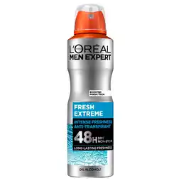 Kruidvat L'Oréal Paris Men Expert Fresh Extreme Deodorant Spray aanbieding