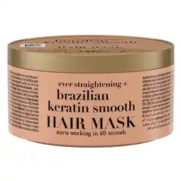 Kruidvat OGX Brazilian Keratin Smooth & Sleek Haarmasker aanbieding