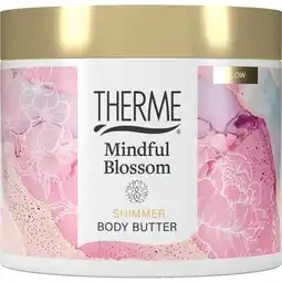 Kruidvat Therme Mindful Blossom Shimmer Body Butter aanbieding