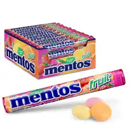 Kruidvat Mentos Fruit Doos aanbieding