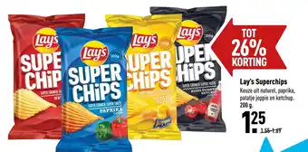 ALDI Lay's superchips 200g aanbieding