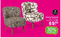 Xenos Diverse fauteuils aanbieding