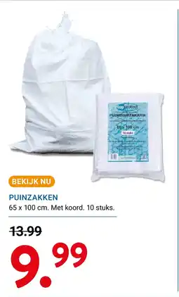 Kluswijs PUINZAKKEN aanbieding