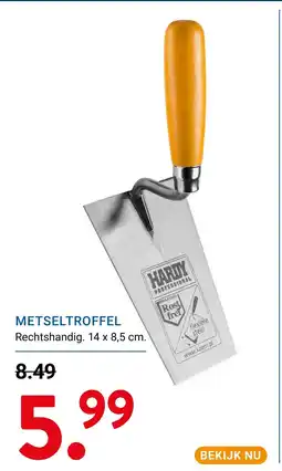 Kluswijs METSELTROFFEL aanbieding