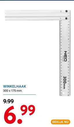 Kluswijs WINKELHAAK aanbieding