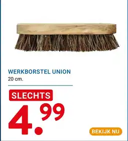 Kluswijs WERKBORSTEL UNION aanbieding