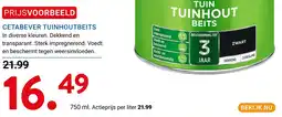 Kluswijs CETABEVER TUINHOUTBEITS aanbieding