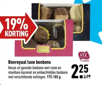 ALDI Bonroyaal luxe bonbons 175-185g aanbieding