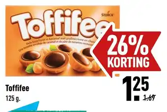 ALDI Toffifee 125g aanbieding