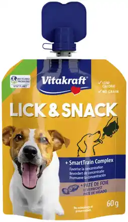 Albert Heijn Vitakraft Lick & snack leverworst aanbieding