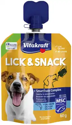 Albert Heijn Vitakraft Lick & snack salmone aanbieding