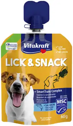 Albert Heijn Vitakraft Lick & snack salmone aanbieding