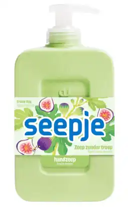 De Online Drogist Seepje Handzeep Frisse Vijg 300ML aanbieding
