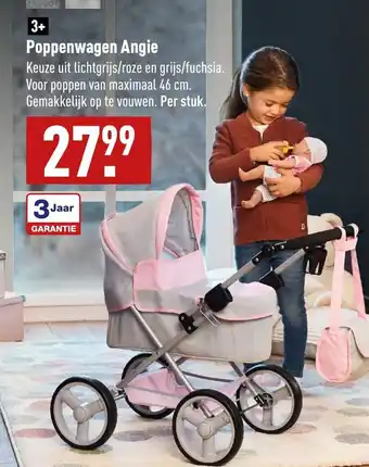 ALDI Poppenwagen angie aanbieding