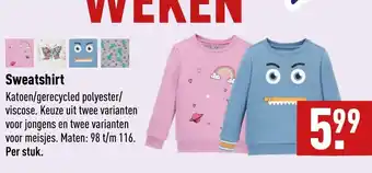 ALDI Sweatshirt aanbieding