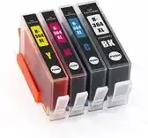 Bol.com Inktcartridge Geschikt voor HP 364XL / 364 | Multipack van 4 stuks aanbieding