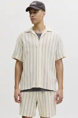 Wehkamp JACK & JONES ESSENTIALS regular gestreepte casual overhemd aanbieding